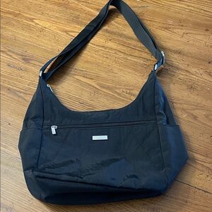Baggallini Black Crossbody Hobo Bag